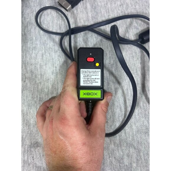 Microsoft Xbox 3 Console Set Fatty Duke With Controller Power Supply and AV Cabl - Picture 4 of 7